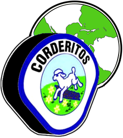 Escudo de Aventureros con Mundo - Verde (División Interamericana)