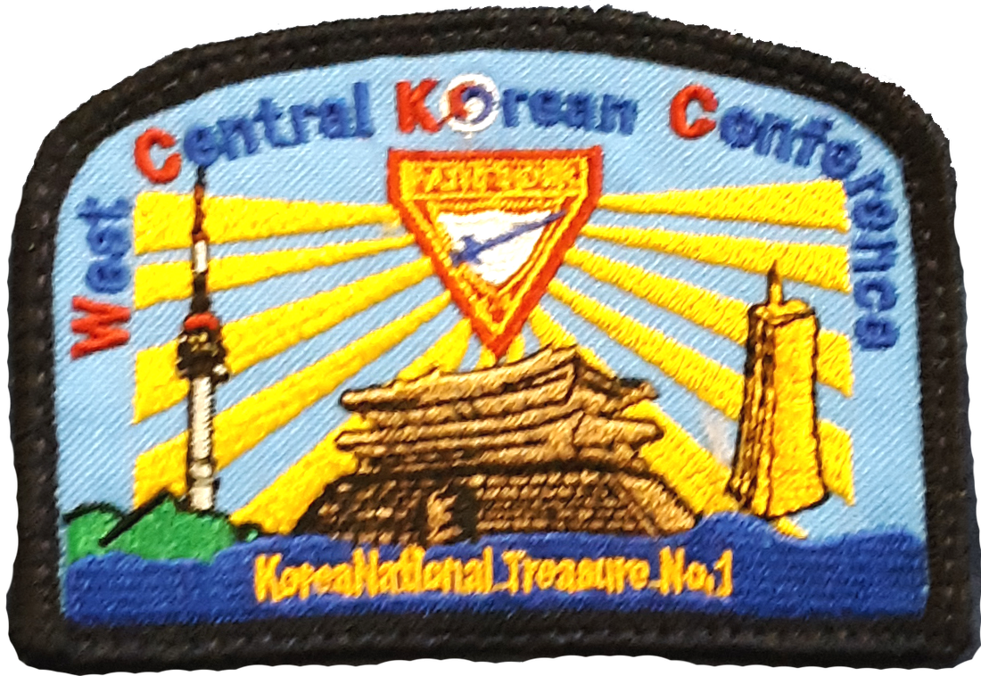 Parche de la Asociación Coreana Centro Occidental