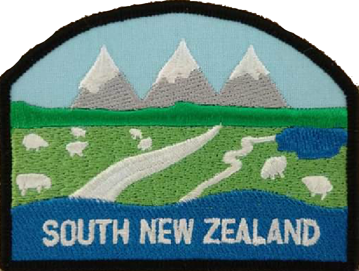 Parche de la Asociación Sur de Nueva Zelanda