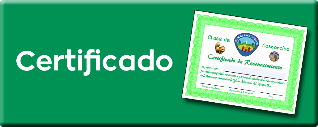 Certificado de Castorcitos
