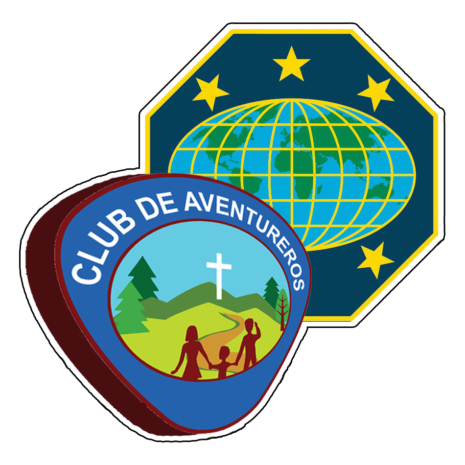 Escudo Mundial de Aventureros con Escudo de Guía Mayor - Asociación General