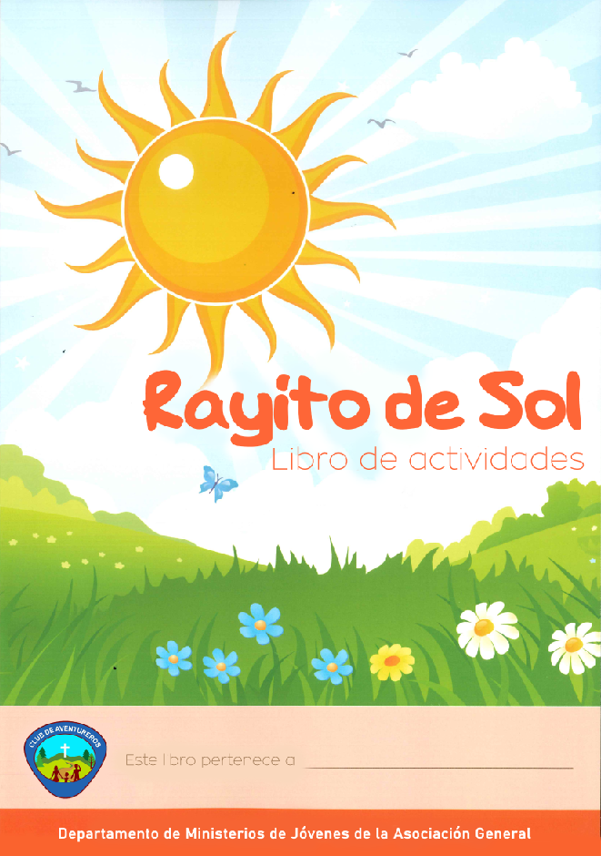 Libro de actividades - Rayito de Sol (Asociación General)